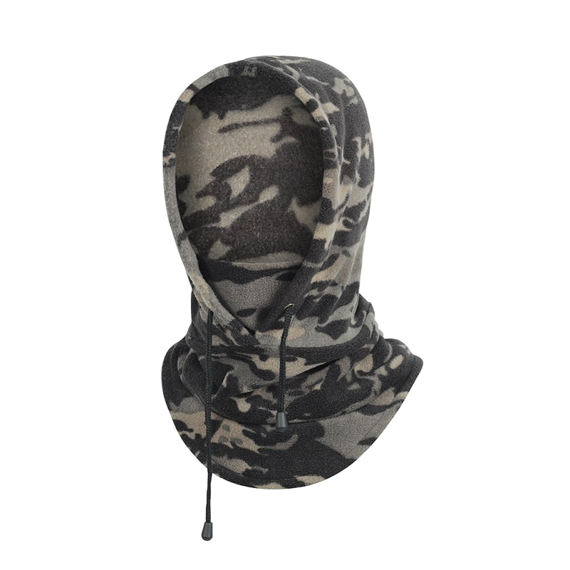 Windproof Outdoor Sports Ski Mask Scarf Cold Protection Hat Gear Camouflage Design for Winter Activities