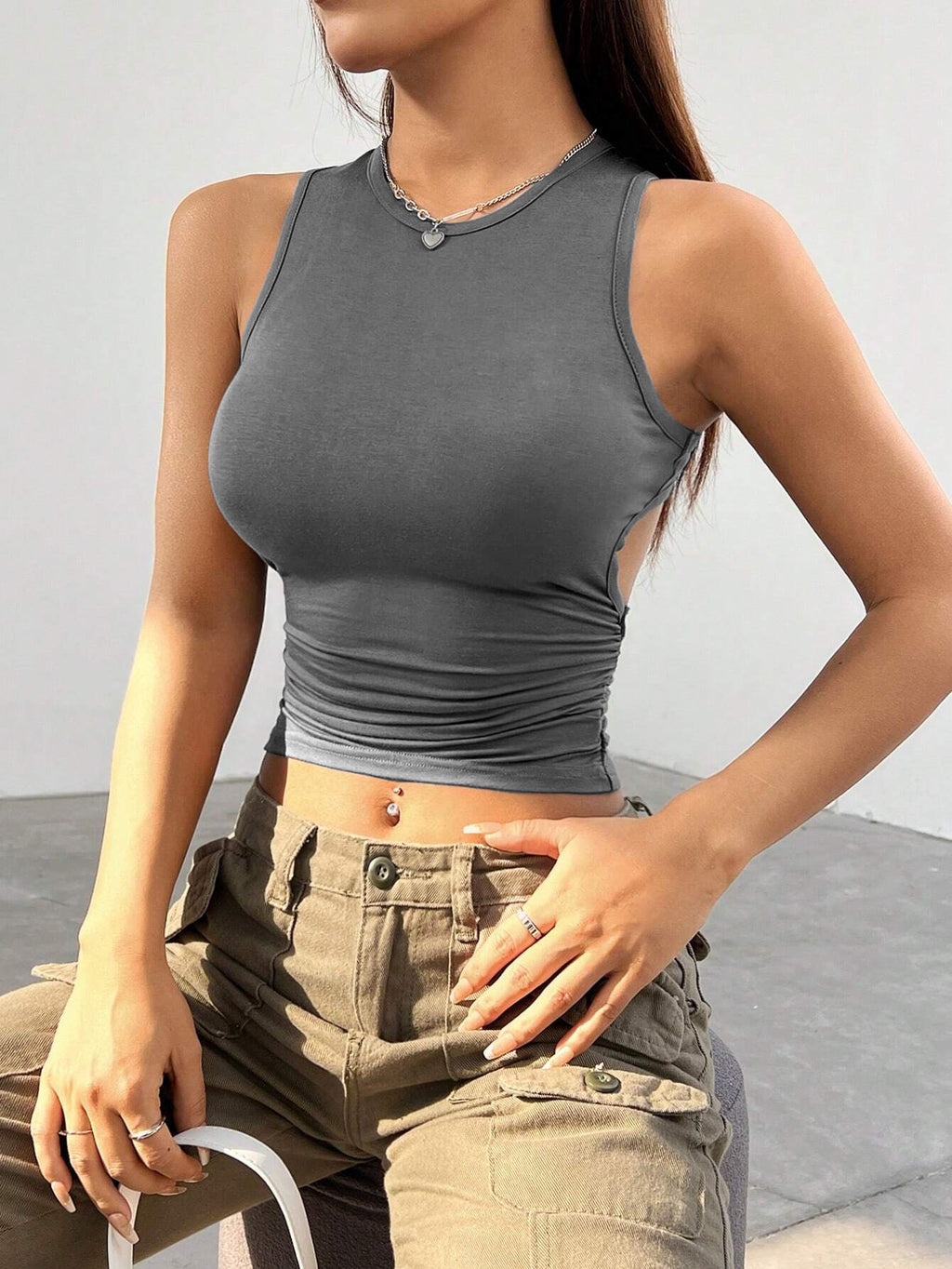 Women Sexy Spring/Summer Sleeveless Top