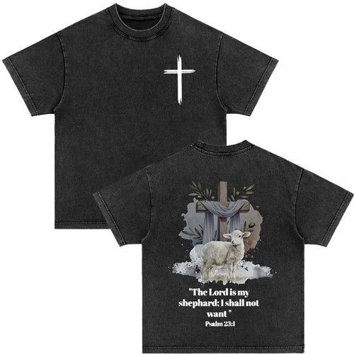 Bible Verse Retro Washed T-shirt