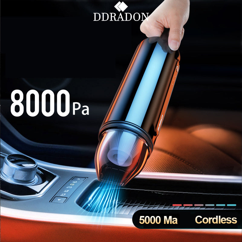 Wireless Car Vacuum Cleaner - Powerful Cordless Mini Vac