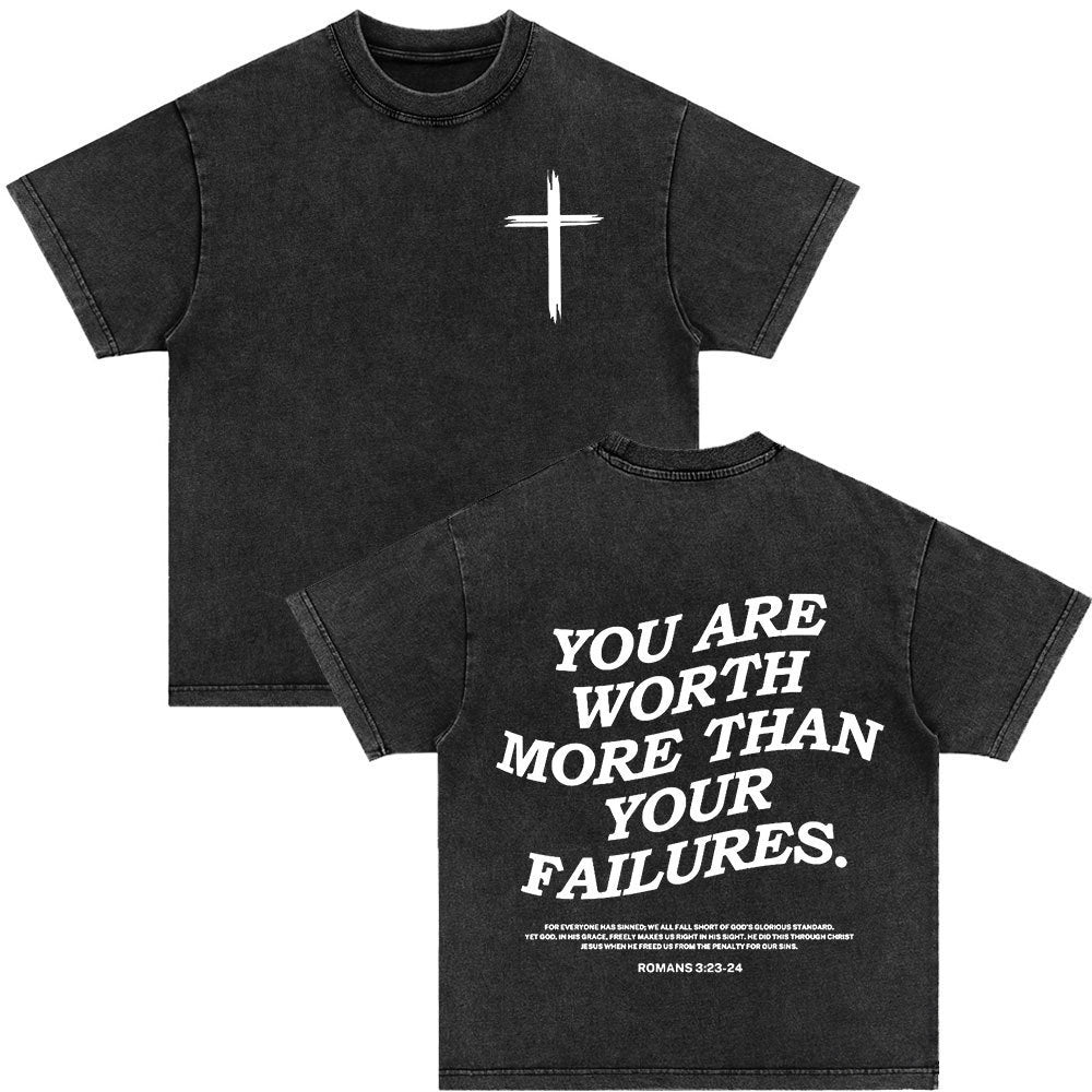 Bible Verse Retro Washed T-shirt