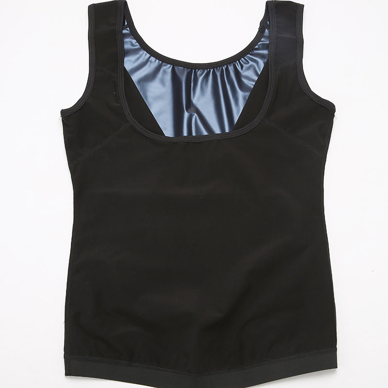 Unisex Sweat Sauna Vest - Waist Trainer & Slimming Shapewear