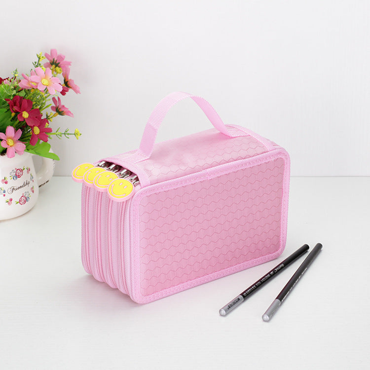 Secret Garden Art Pencil/Pen/Brush Case with Oxford Cloth