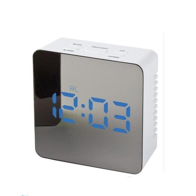 Digital LED Multi-Function Mirror Clock - Modern Home Decor