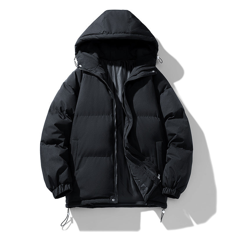 Men's Thickened Zip-Up Hoodie Jacket - Warm Winter Coat