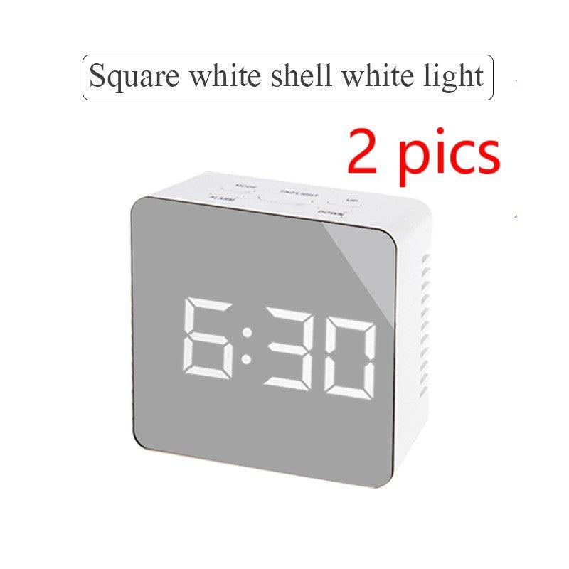Digital LED Multi-Function Mirror Clock - Modern Home Decor