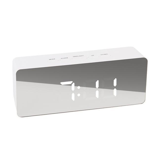 Digital LED Multi-Function Mirror Clock - Modern Home Decor