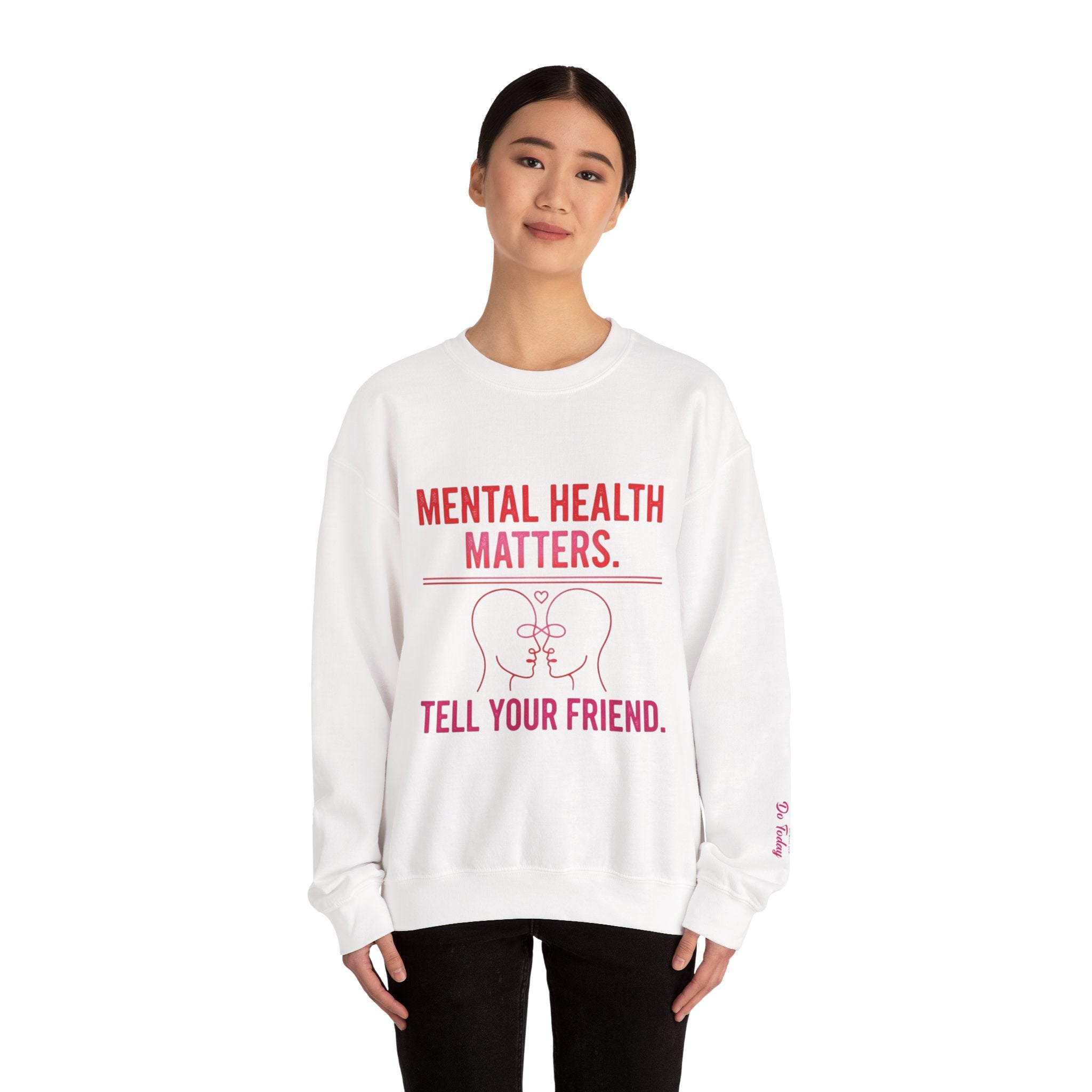 Mental Health Matters Crewneck Sweatshirt - Awareness Unisex Top