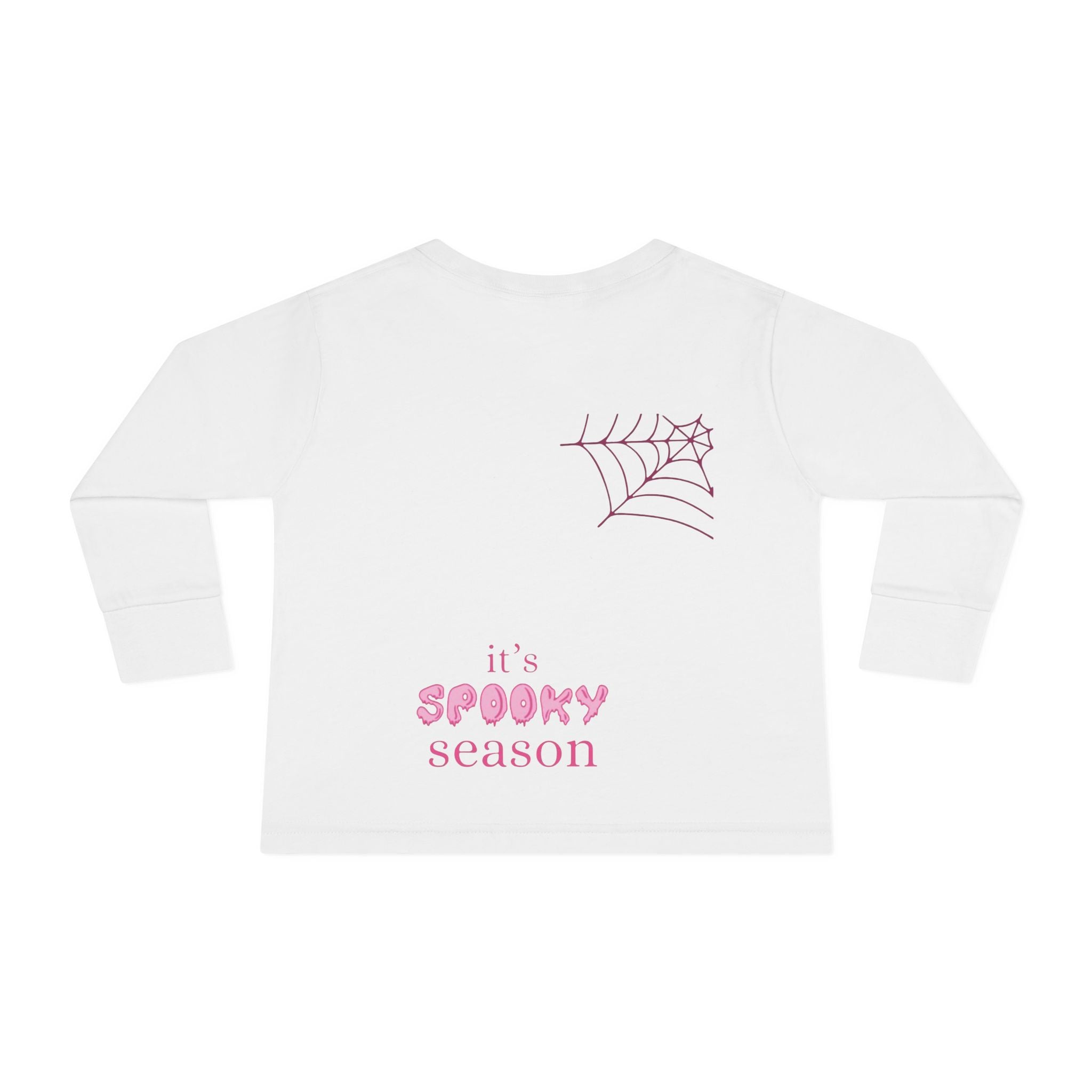 Pink Pumpkin Toddler Long Sleeve Tee