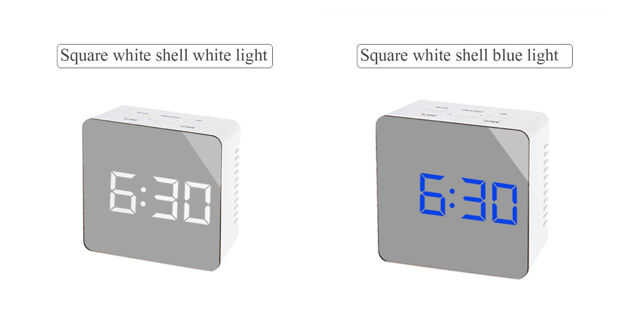 Digital LED Multi-Function Mirror Clock - Modern Home Decor