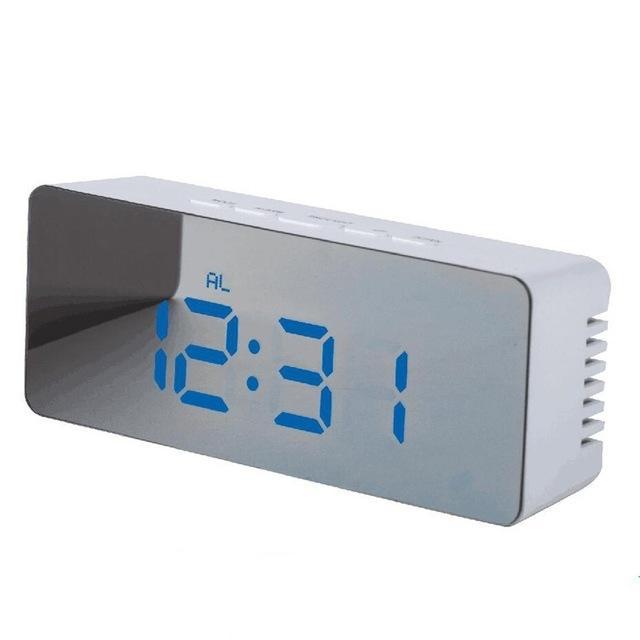 Digital LED Multi-Function Mirror Clock - Modern Home Decor
