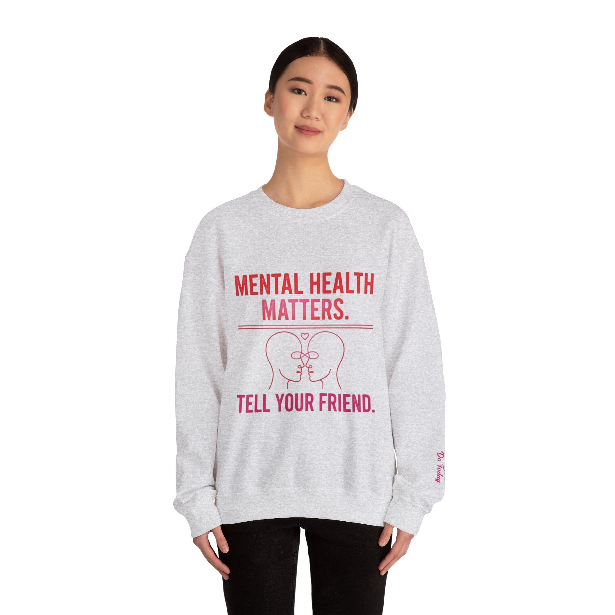 Mental Health Matters Crewneck Sweatshirt - Awareness Unisex Top