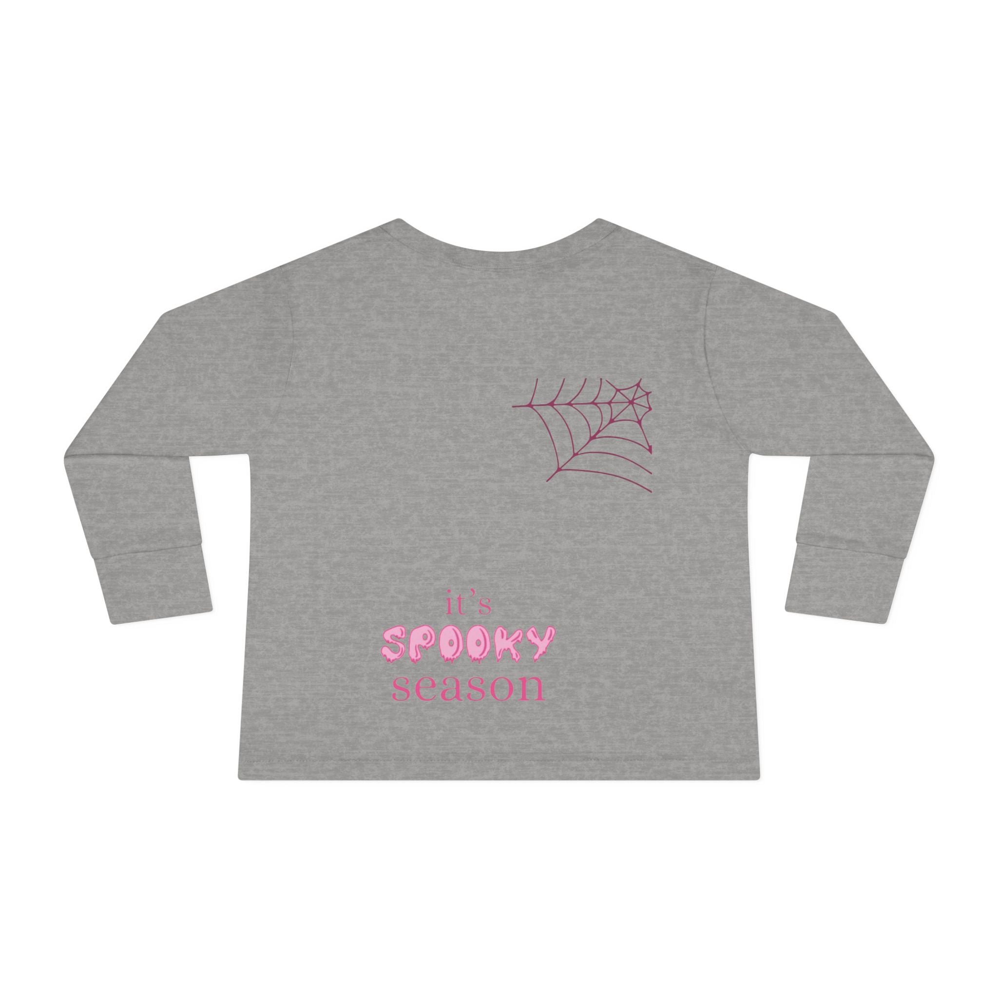 Pink Pumpkin Toddler Long Sleeve Tee