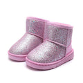 Children's Sequin Snow Boots - Warm & Stylish Winter Kids Shoes