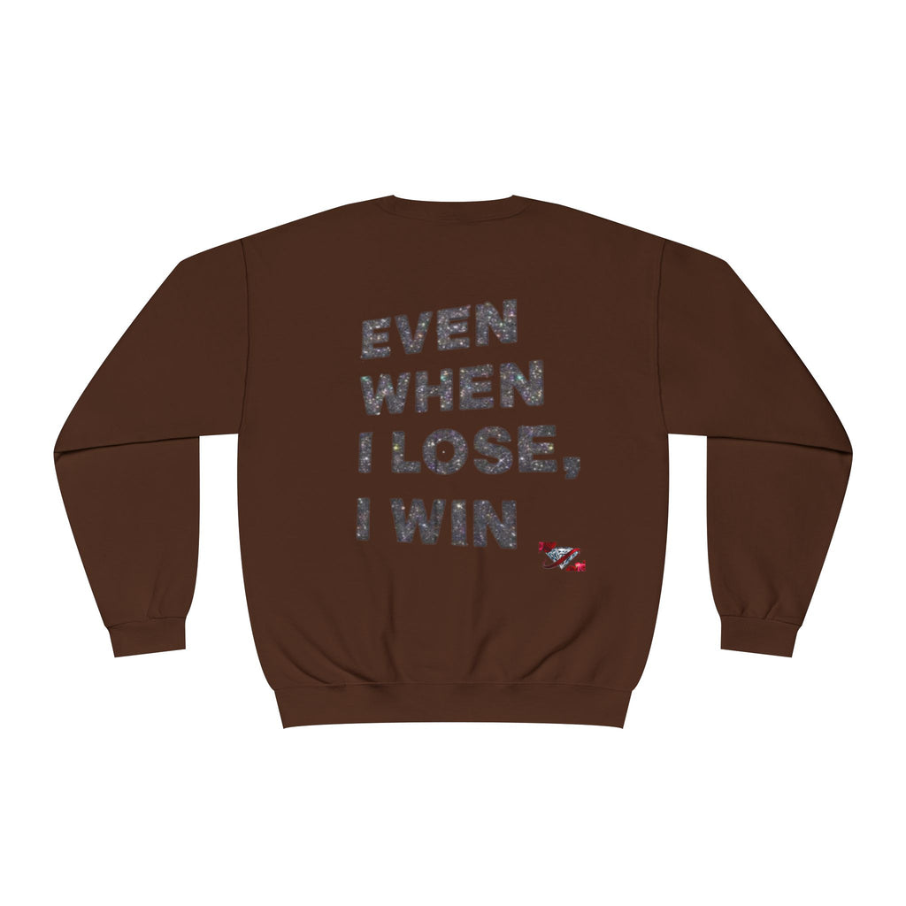Glittery Crewneck Sweatshirt - Trendy Unisex Everyday Comfort