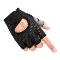 Half Finger Sports Fitness Gloves - Non-Slip Outdoor Riding & Gym Gloves