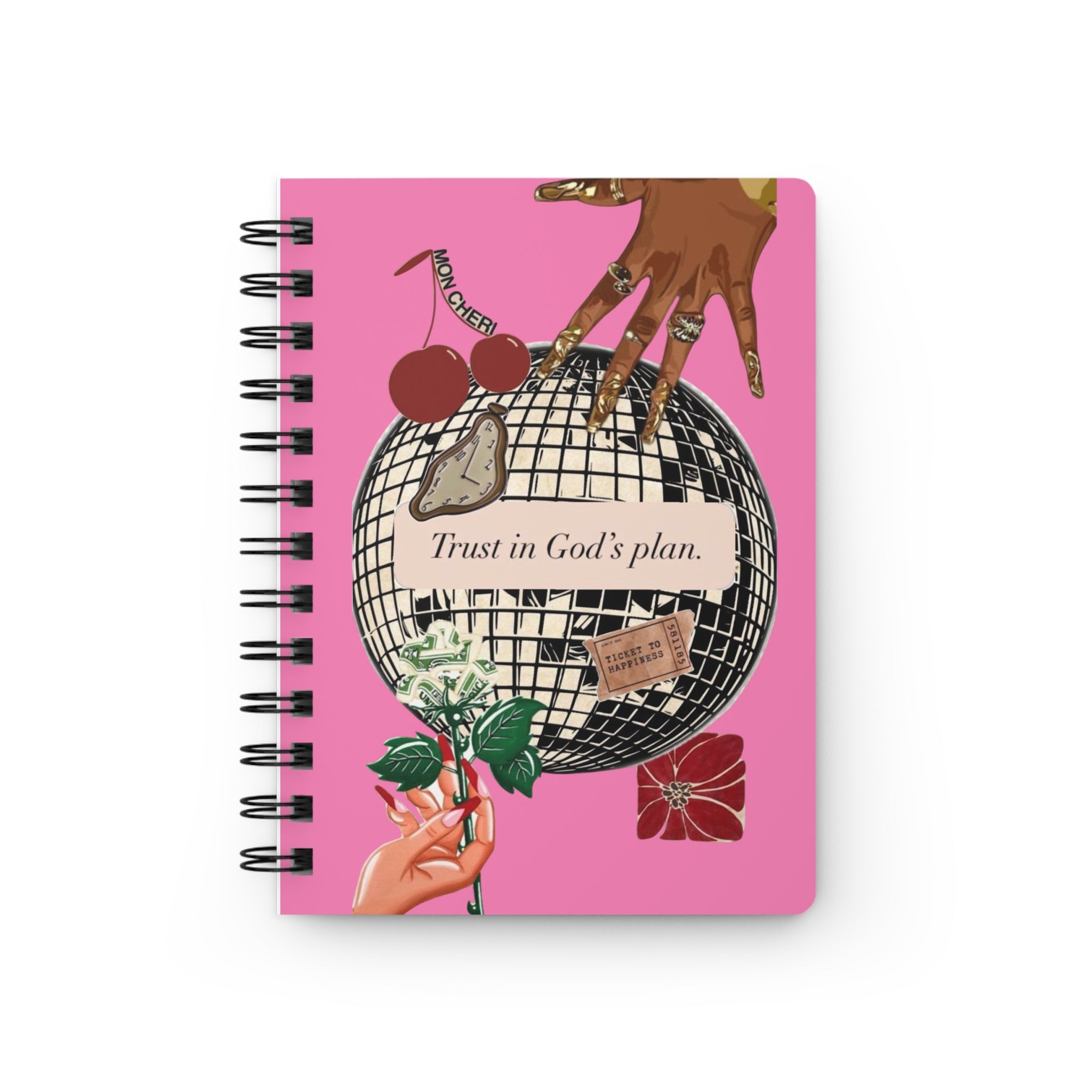 Inspirational Spiral Bound Journal - Motivational Notebook for Daily Reflection