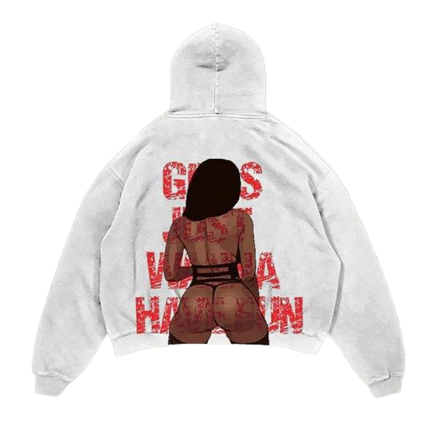 Fashion Casual Printed Girls Just Want To Have Fun Sweater