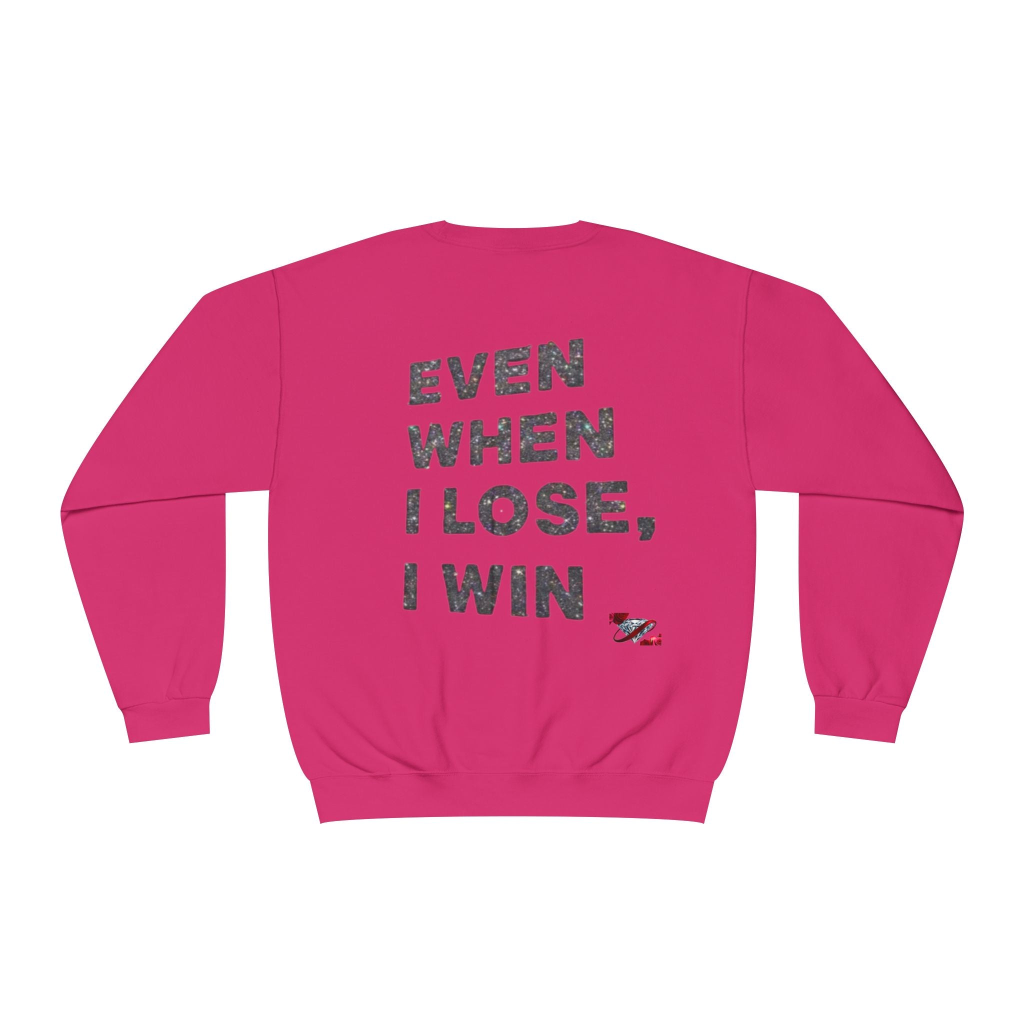 Glittery Crewneck Sweatshirt - Trendy Unisex Everyday Comfort