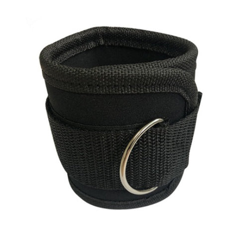 D-Ring Ankle Strap Weights - Adjustable Gym Leg Cuffs for Weight Lifting