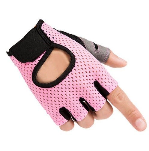 Half Finger Sports Fitness Gloves - Non-Slip Outdoor Riding & Gym Gloves
