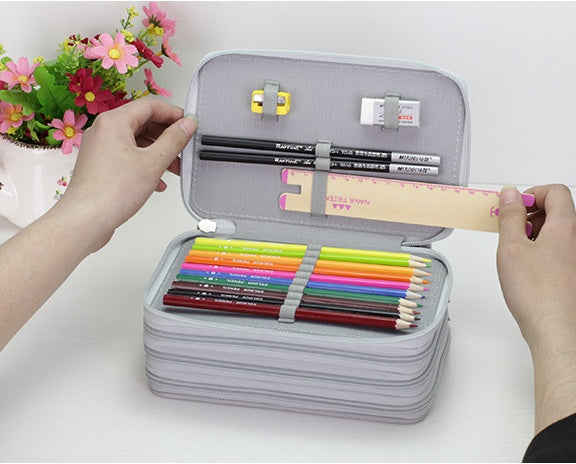 Secret Garden Art Pencil/Pen/Brush Case with Oxford Cloth