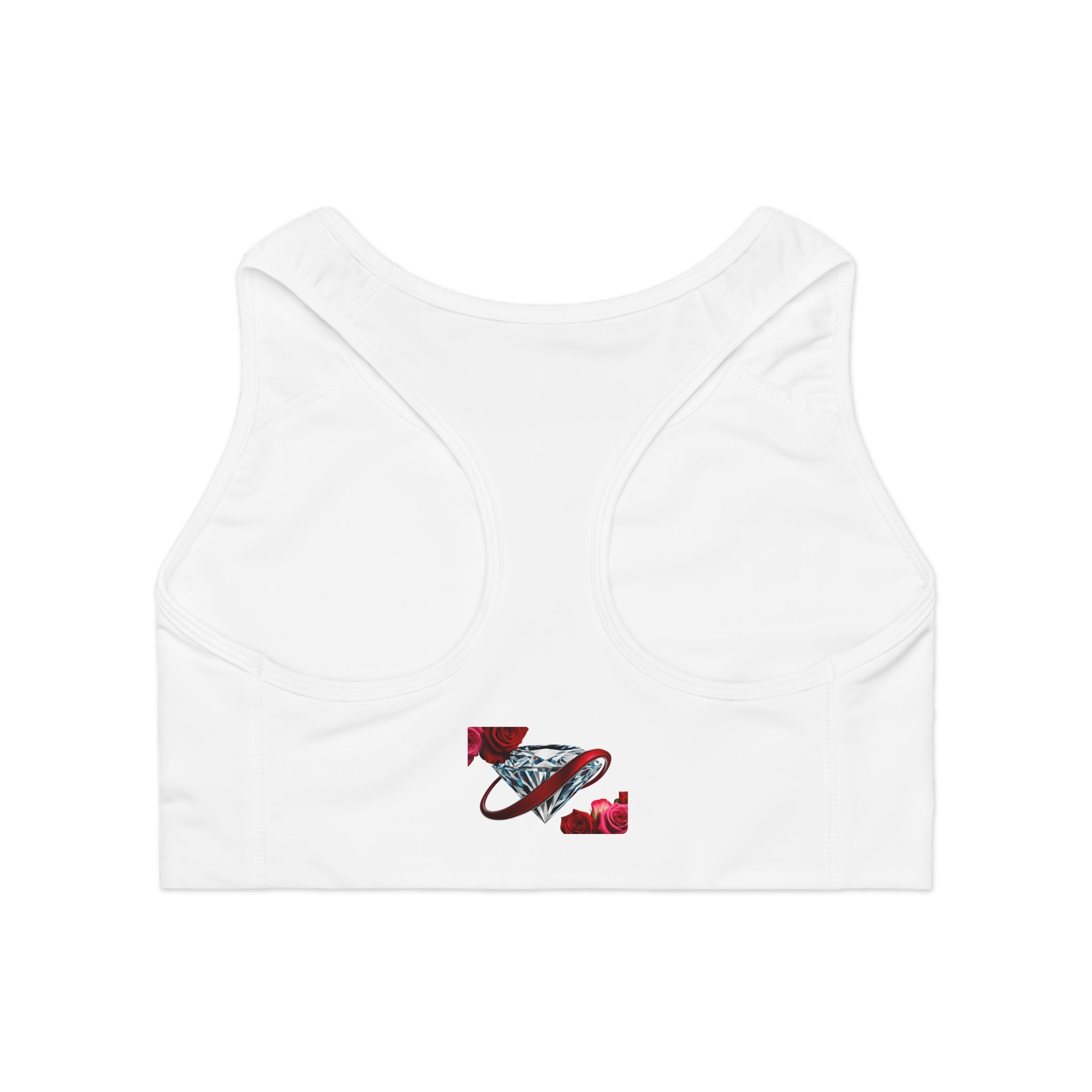 Bold Fitness Sports Bra - Motivational Activewear for Gym & Yoga