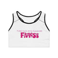 Bold Fitness Sports Bra - Motivational Activewear for Gym & Yoga