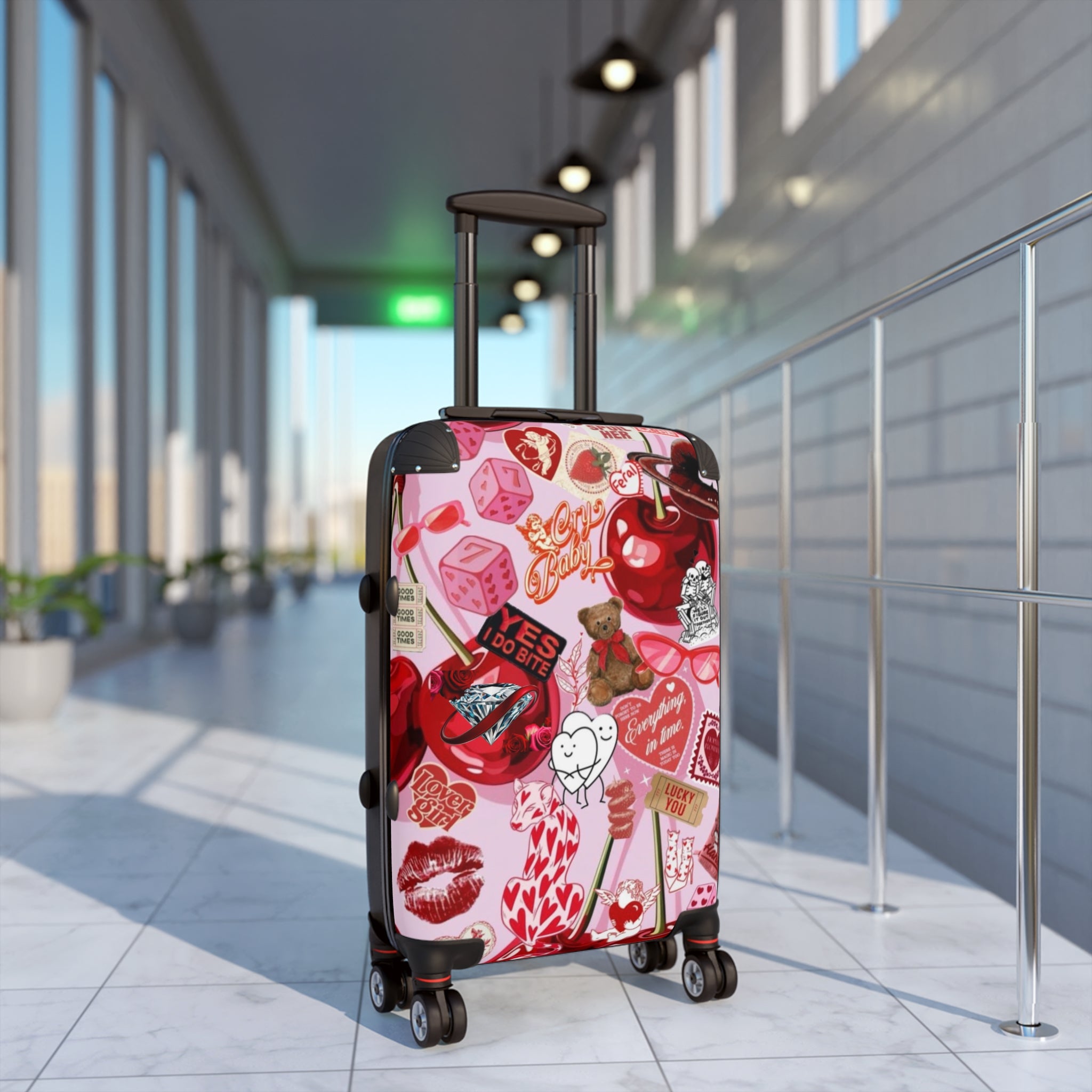 Stylish Travel Suitcase - Trendy Hardshell Luggage for Adventurers