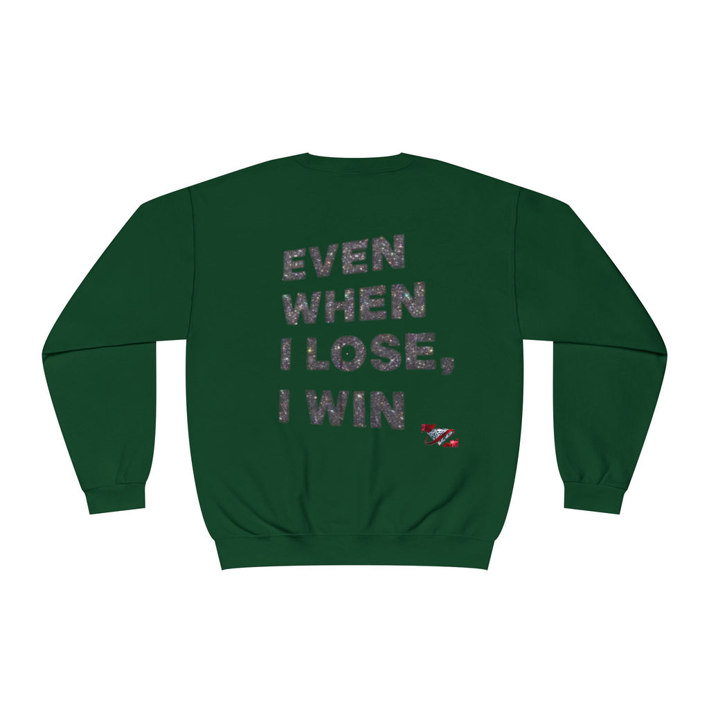 Glittery Crewneck Sweatshirt - Trendy Unisex Everyday Comfort