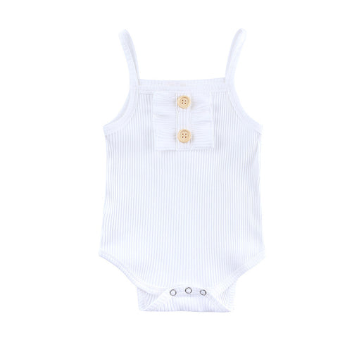 Baby Girls Summer Romper Skirt Set - Cute 2-Piece Outfit