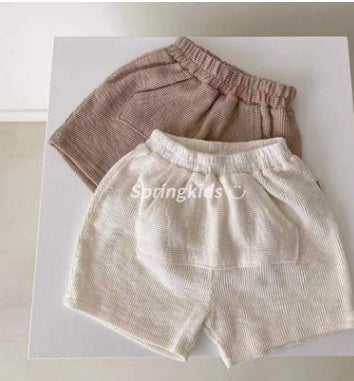 Children's Clothing T-Shirt Summer Baby Clothes Solid Color Triangle Bag Fart Baby Romper-Loose Short-Sleeved Casual Children's Pants