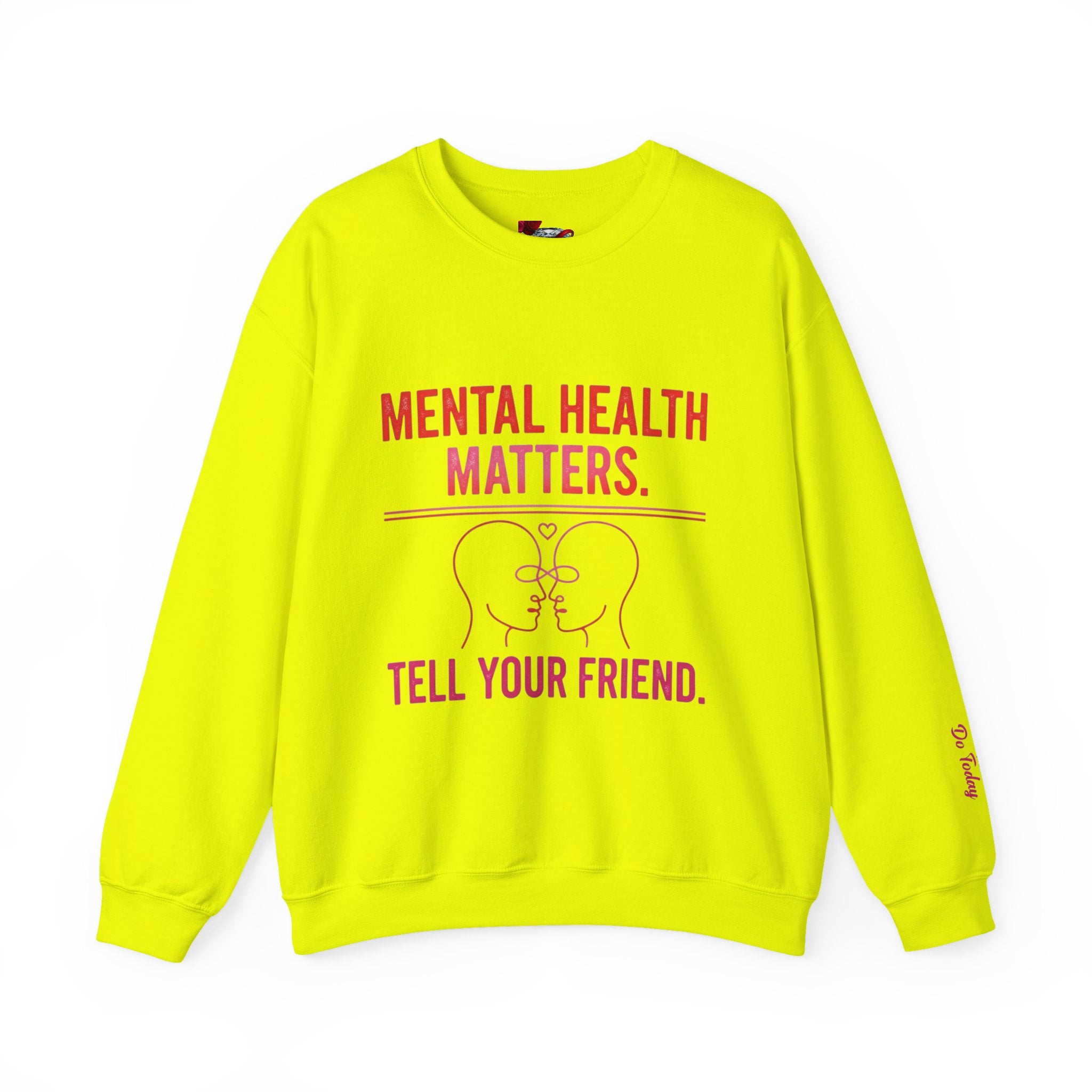 Mental Health Matters Crewneck Sweatshirt - Awareness Unisex Top