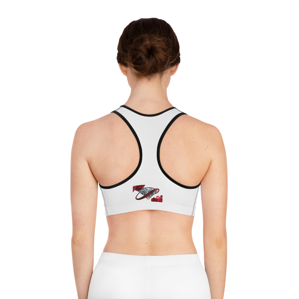 Bold Fitness Sports Bra - Motivational Activewear for Gym & Yoga