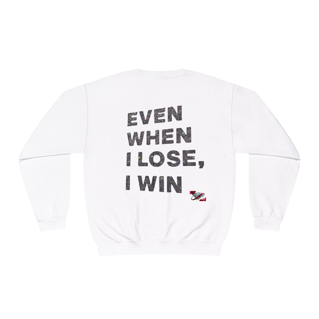 Glittery Crewneck Sweatshirt - Trendy Unisex Everyday Comfort