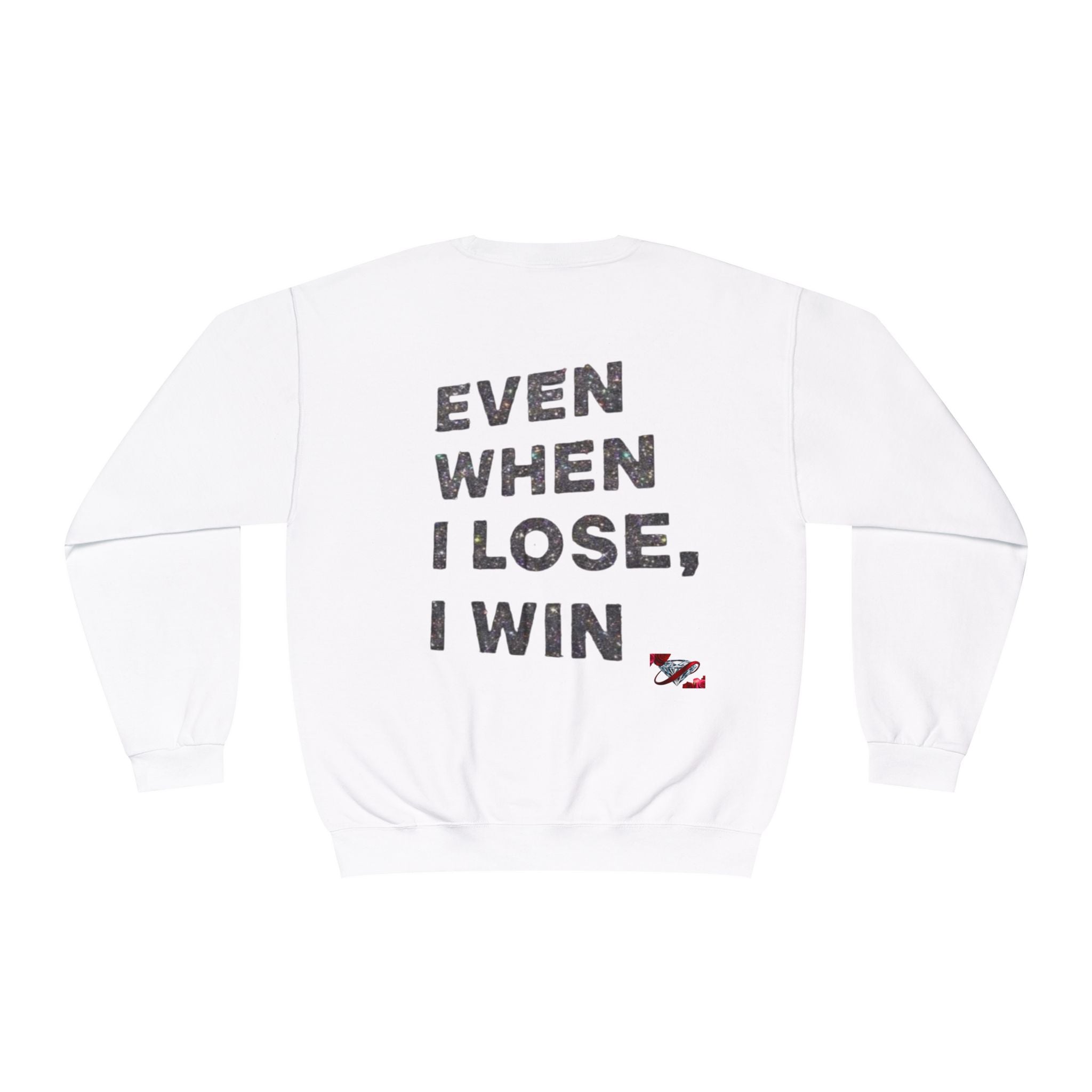 Glittery Crewneck Sweatshirt - Trendy Unisex Everyday Comfort