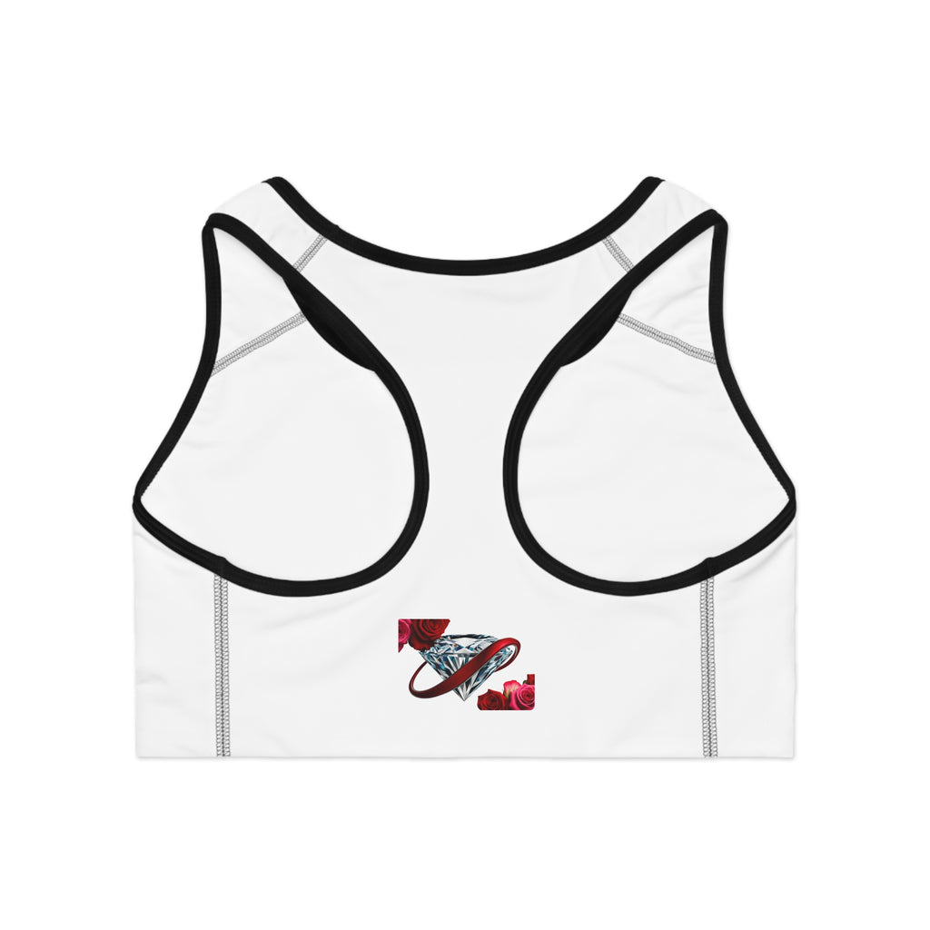 Bold Fitness Sports Bra - Motivational Activewear for Gym & Yoga