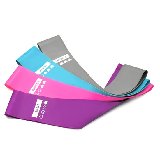 Booty Resistance Bands Set - Mini Elastic Bands for Gym, Yoga & Bodybuilding