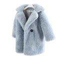 Big Kids Fur Coat Autumn And Winter Coat