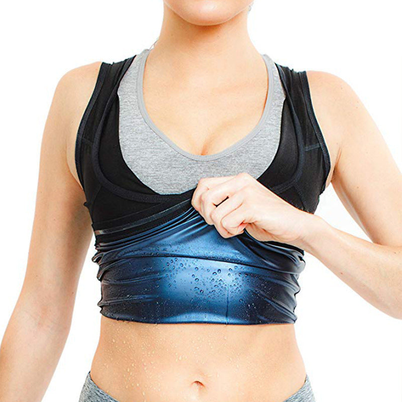 Unisex Sweat Sauna Vest - Waist Trainer & Slimming Shapewear
