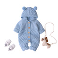 Baby knitted jumpsuit