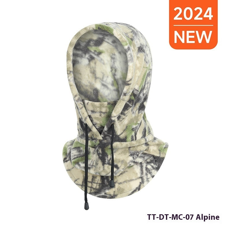Windproof Outdoor Sports Ski Mask Scarf Cold Protection Hat Gear Camouflage Design for Winter Activities