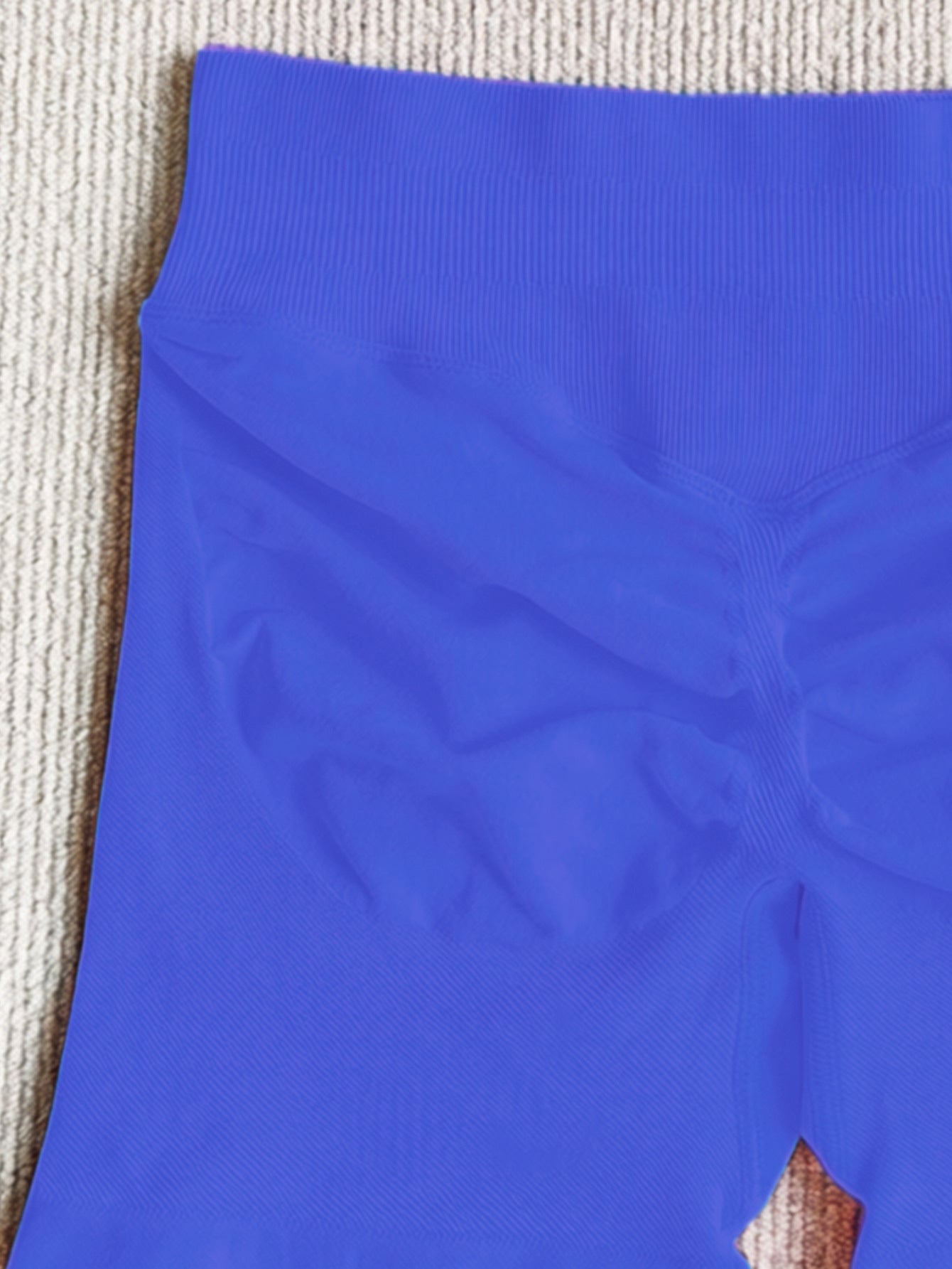 Women Stretch Halter Neck Tank with Bra Pads Seamless Yoga Fitness Two-Piece Set