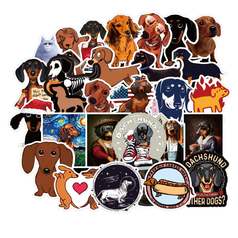 50-Pack Rainbow & Body Stickers - Laptop & Accessories Sticker Set