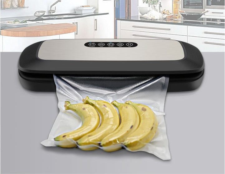 Stainless Steel Kitchen Food Sealer - Airtight Bag Sealer