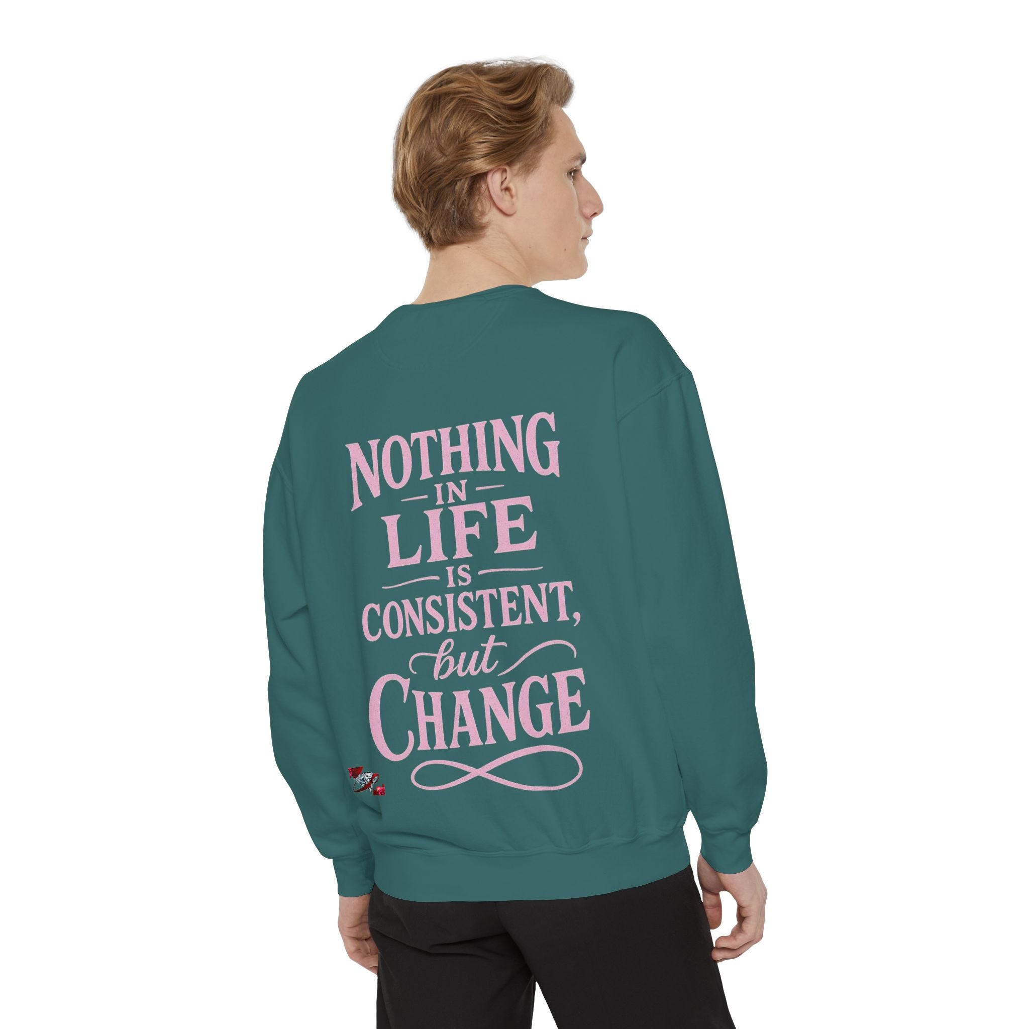Heart & Change Inspirational Sweatshirt - Cozy Unisex Casual Wear
