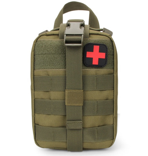 Tactical First Aid Kit Waist Bag - Waterproof Emergency Travel Survival Pouch
