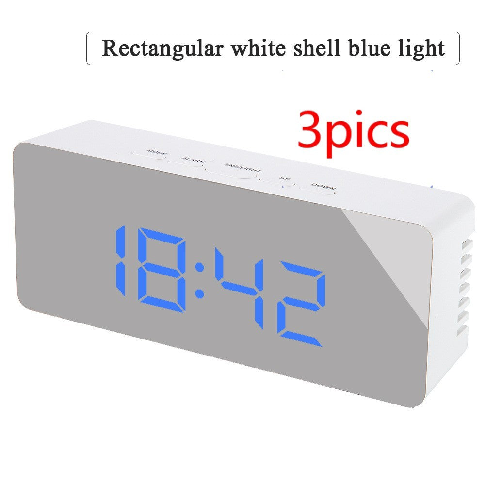Digital LED Multi-Function Mirror Clock - Modern Home Decor