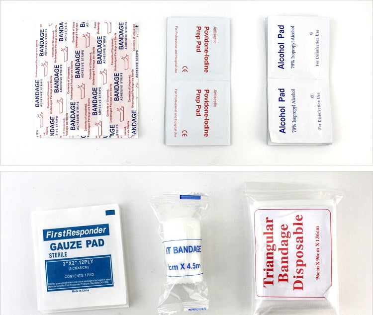 Outdoor First Aid Kit - Essential Emergency Safety Kit for Travel & Adventures