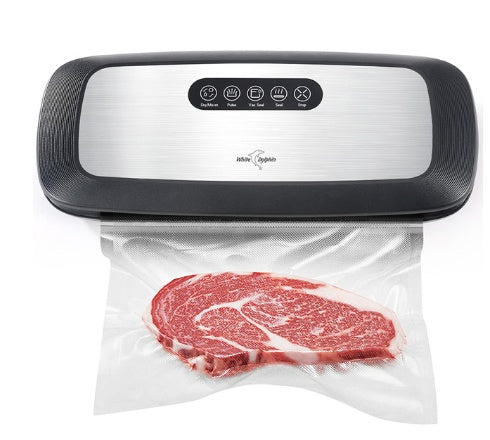 Stainless Steel Kitchen Food Sealer - Airtight Bag Sealer